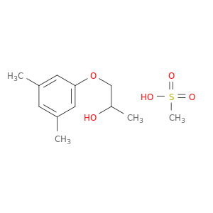 2-Propanol, 1-(3,5-dimethylphenoxy)-, methanesulfonate