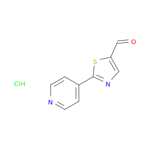 5-噻唑甲基甲醛,2-(4-吡啶基)-,盐酸盐(1：1)