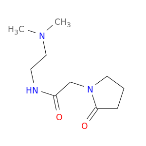1-Pyrrolidineacetamide, N-[2-(dimethylamino)ethyl]-2-oxo-