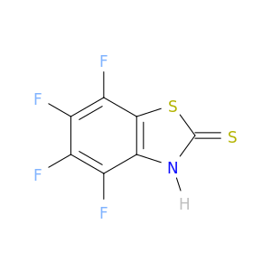 4,5,6,7-四氟苯并[D]噻唑-2(3H)-硫酮