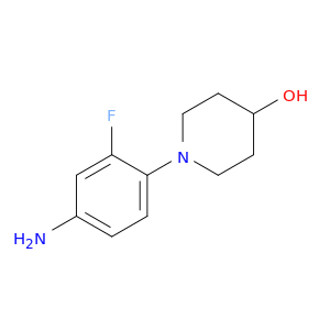 1-(4-氨基-2-氟苯基)哌啶-4-醇