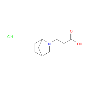 3-(2-Azabicyclo[2.2.1]hept-2-yl)propanoic Acid Hydrochloride