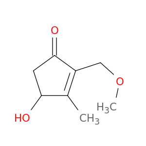 2-Cyclopenten-1-one, 4-hydroxy-2-(methoxymethyl)-3-methyl-