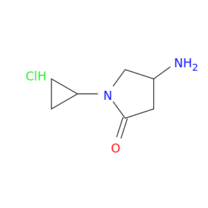 4-氨基-1-环丙基-2-吡咯烷酮盐酸盐