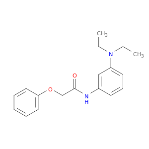 3-phenoxyacetamido-N,N-diethylaniline