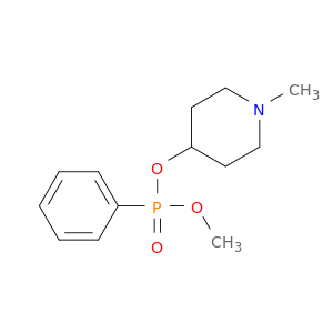 Phosphonic acid, phenyl-, methyl 1-methyl-4-piperidinyl ester