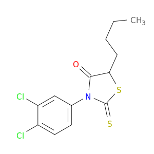 4-Thiazolidinone,5-butyl-3-(3,4-dichlorophenyl)-2-thioxo-