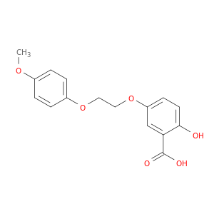 Benzoic acid, 2-hydroxy-5-[2-(4-methoxyphenoxy)ethoxy]-
