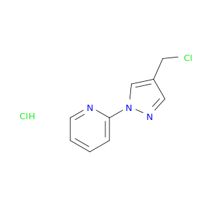 2-(4-(Chloromethyl)-1H-pyrazol-1-yl)pyridine hydrochloride