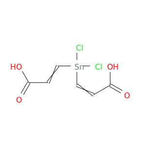 2-Propenoic acid, 3,3'-(dichlorostannylene)bis-
