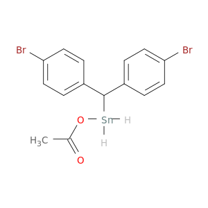 Stannane, (acetyloxy)bis(4-bromophenyl)methyl-