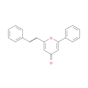 2-phenyl-6-(2-phenylethenyl)-4h-pyran-4-one