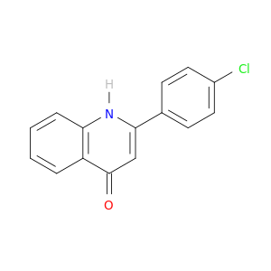 4-Quinolinol,2-(4-chlorophenyl)-