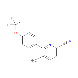 2-Pyridinecarbonitrile, 5-methyl-6-[4-(trifluoromethoxy)phenyl]-