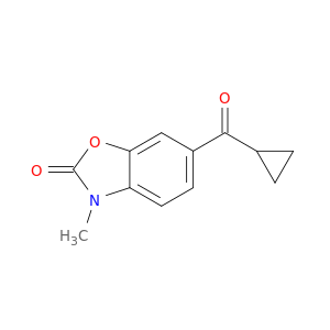 2(3H)-Benzoxazolone, 6-(cyclopropylcarbonyl)-3-methyl-
