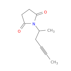 2,5-Pyrrolidinedione, 1-(1-methyl-3-pentynyl)-