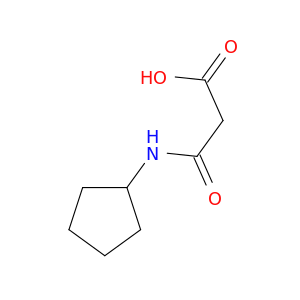 3-(CYCLOPENTYLAMINO)-3-OXOPROPANOIC ACID