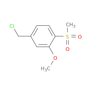 4-(chloromethyl)-1-methanesulfonyl-2-methoxybenzene
