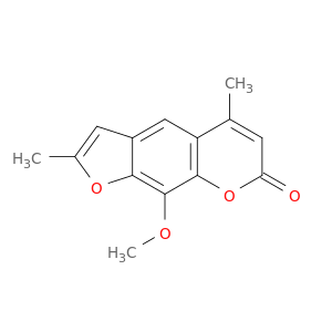 9-methoxy-2,5-dimethyl-7h-furo[3,2-g]chromen-7-one