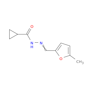N-[(5-METHYL-2-FURYL)METHYLIDENEAMINO]CYCLOPROPANECARBOXAMIDE