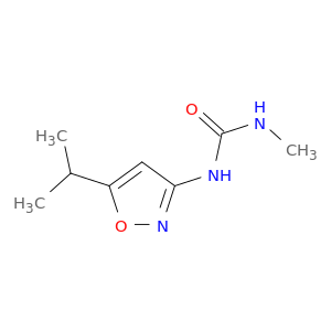 Urea, N-methyl-N'-[5-(1-methylethyl)-3-isoxazolyl]-