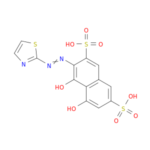 2,7-Naphthalenedisulfonic acid, 4,5-dihydroxy-3-(2-thiazolylazo)-