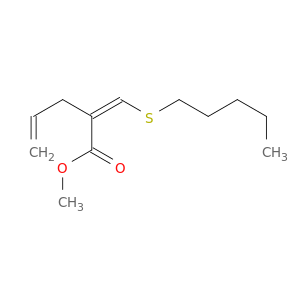 4-Pentenoic acid, 2-[(pentylthio)methylene]-, methyl ester, (Z)-
