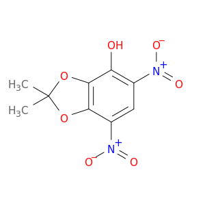 1,3-Benzodioxol-4-ol, 2,2-dimethyl-5,7-dinitro-