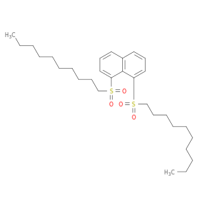 Naphthalene, 1,8-bis(decylsulfonyl)-