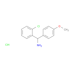 (2-Chlorophenyl)(4-methoxyphenyl)methanamine Hydrochloride