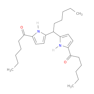 1-Hexanone, 1,1'-(hexylidenedi-1H-pyrrole-5,2-diyl)bis-