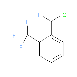 Benzene, 1-(chlorofluoromethyl)-2-(trifluoromethyl)-