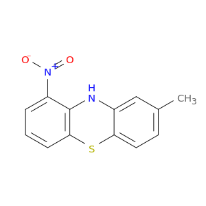 10H-Phenothiazine, 8-methyl-1-nitro-