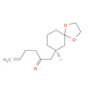 5-Hexen-2-one, 1-(7R)-1,4-dioxaspiro[4.5]dec-7-yl-