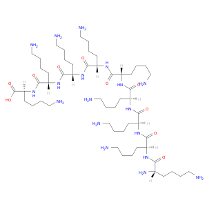 L-Lysine, L-lysyl-L-lysyl-L-lysyl-L-lysyl-L-lysyl-L-lysyl-L-lysyl-L-lysyl-