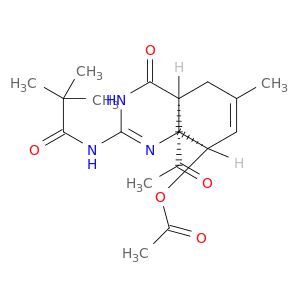 (4as,8r,8as)-8a-acetyl-2-[(2,2-dimethylpropanoyl)amino]-6-methyl-4-oxo-3,4,4a,5,8,8a-hexahydroquinazolin-8-yl acetate
