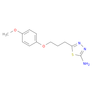 1,3,4-Thiadiazol-2-amine, 5-[3-(4-methoxyphenoxy)propyl]-
