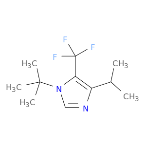 1-叔丁基-4-异丙基-5-三氟甲基咪唑