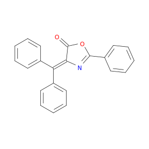 5(4H)-Oxazolone, 4-(diphenylmethylene)-2-phenyl-
