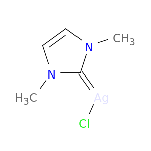 Silver, chloro(1,3-dihydro-1,3-dimethyl-2H-imidazol-2-ylidene)-
