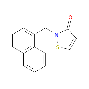 3(2H)-Isothiazolone, 2-(1-naphthalenylmethyl)-