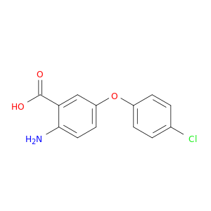 2-Amino-5-(4-chlorophenoxy)benzoic Acid