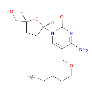 2',3'-DIDEOXY-5-((PENTYLOXY)METHYL)CYTIDINE