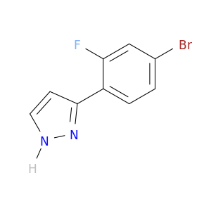 3-(4-Bromo-2-fluorophenyl)-1H-pyrazole