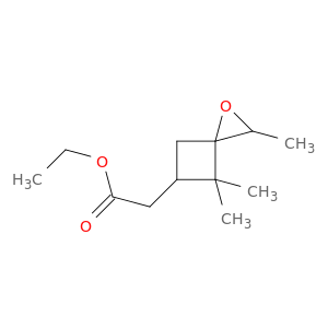 1-Oxaspiro[2.3]hexane-5-aceticacid, 2,4,4-trimethyl-, ethyl ester