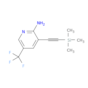 5-(三氟甲基)-3-((三甲基甲硅烷基)乙炔基)吡啶-2-胺