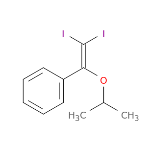 Benzene, [2,2-diiodo-1-(1-methylethoxy)ethenyl]-