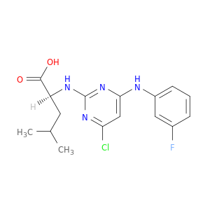 L-Leucine, N-[4-chloro-6-[(3-fluorophenyl)amino]-2-pyrimidinyl]-
