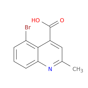5-Bromo-2-methylquinoline-4-carboxylic Acid