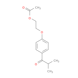 1-Propanone, 1-[4-[2-(acetyloxy)ethoxy]phenyl]-2-methyl-